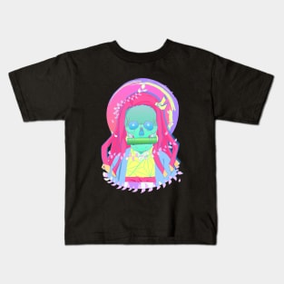 Demon Sister Aesthetic Yokai E-girl Kids T-Shirt